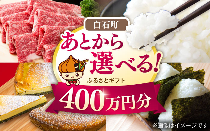 【あとから選べる】白石町ふるさとギフト 400万円分 / あとから寄附 [IZY023]