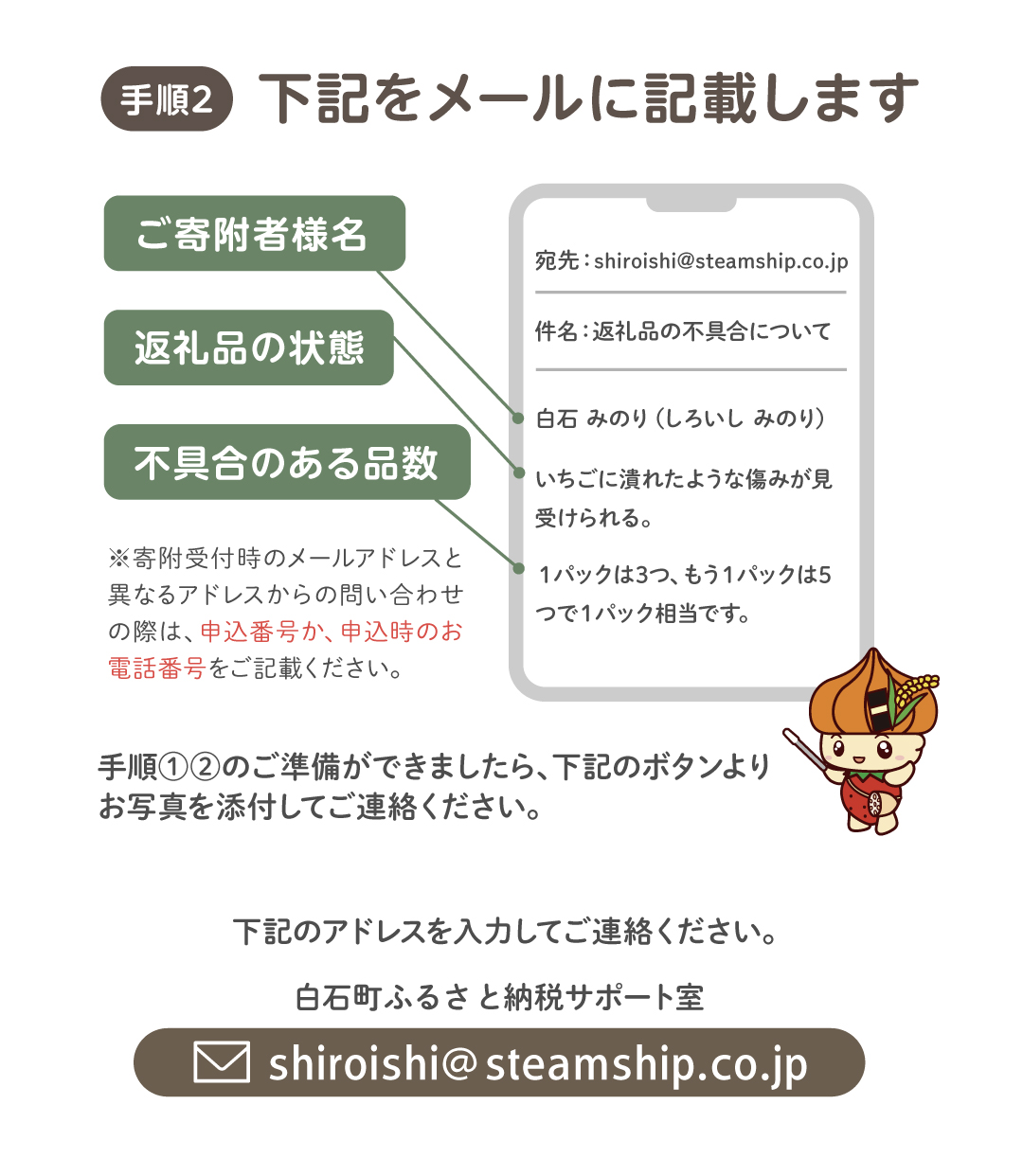 【アフターフォロー対応について】