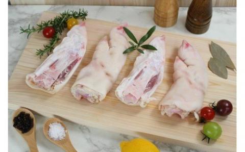 N-131 N３0Cさばきたて工場直送新鮮豚肉豚足（未加熱業務用）4ｋｇ