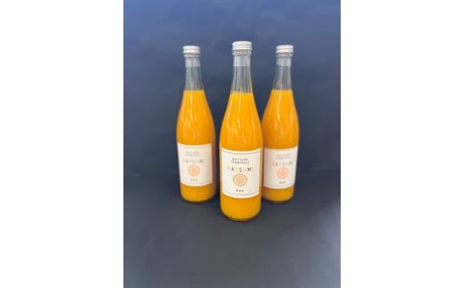 なつみ100％ジュース720ml×3本セット 無添加 ストレートジュース みかんジュース ストレート 100% オレンジジュース ジュース なつみ 柑橘 果汁飲料 果物 くだもの フルーツ 飲料 果汁100% 無着色 無香料 佐賀県 太良町