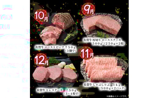 Z-2 佐賀牛毎月お届け便５０万コース