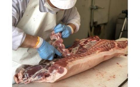 N-131 N３0Cさばきたて工場直送新鮮豚肉豚足（未加熱業務用）4ｋｇ