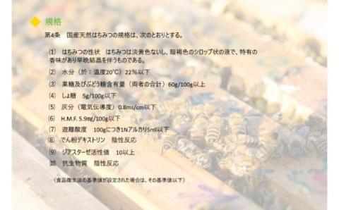 N-225 太良町産　はちみつ（みかん蜜）600g