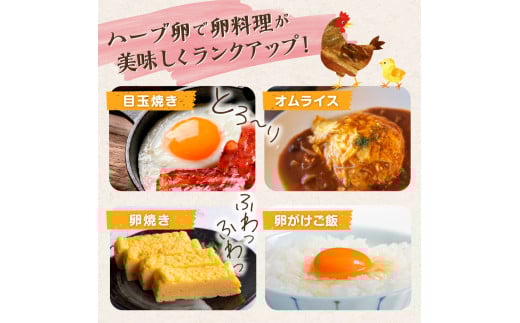 PF-1 【3ヶ月定期便】たまご家のハーブ卵（笑顔）30個