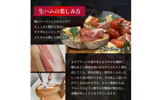 U-9 N450A長期熟成生ハム原木1本