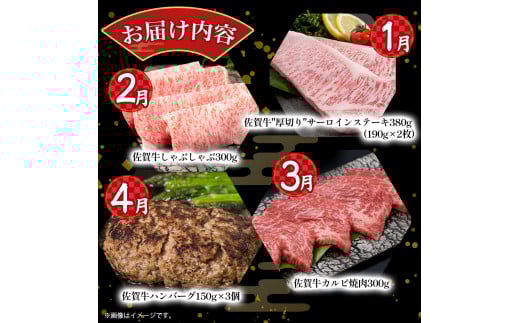 佐賀牛 バラエティ12回定期便 佐賀牛 ブランド牛 国産牛 牛肉 肉赤身 赤身肉 定期便 佐賀県 太良町