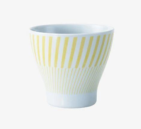 【波佐見焼】250mlカップ5個組 コパン イエロー 【西海陶器】 ５  ３３１６０