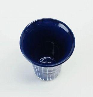 【波佐見焼】７０mlアペリティフ 琉璃 雨垂れ　【西海陶器】 １　１８１３８