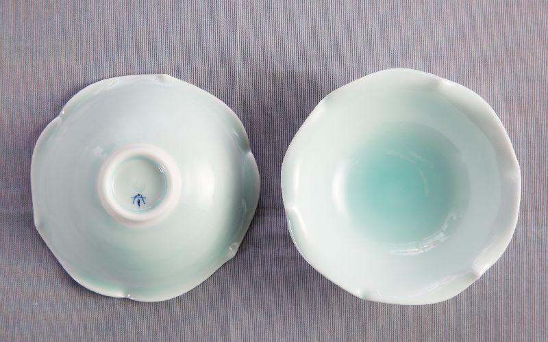 【AB357】【波佐見焼】青磁 φ１６cm小鉢５個セット 【西海陶器】 １ 11441