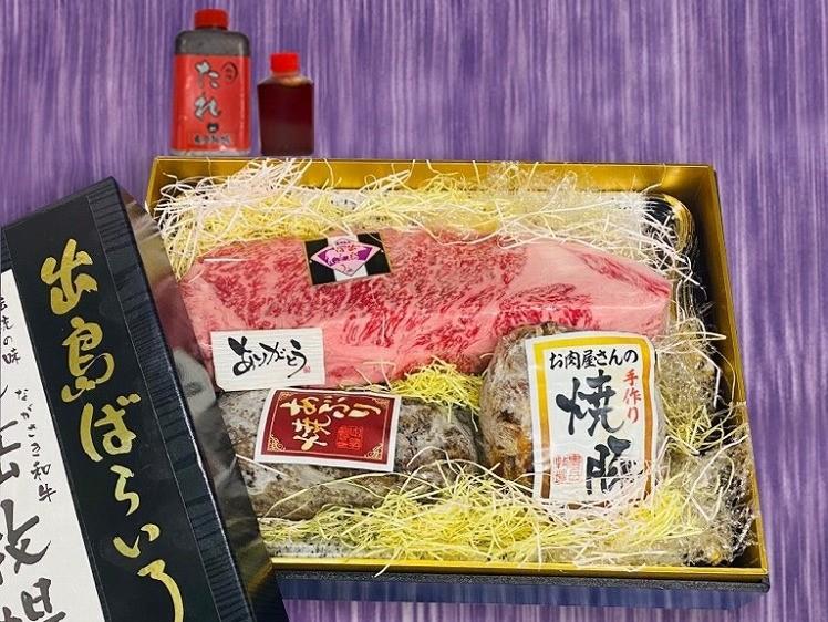 【AB480】よくばりセットBタイプ【長崎和牛出島ばらいろ・長崎県産SPF五島美豚】