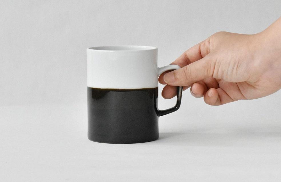 【AB523】【波佐見焼】220mlマグカップ dip(F)深く濃い緑 【西海陶器】1_ 43520