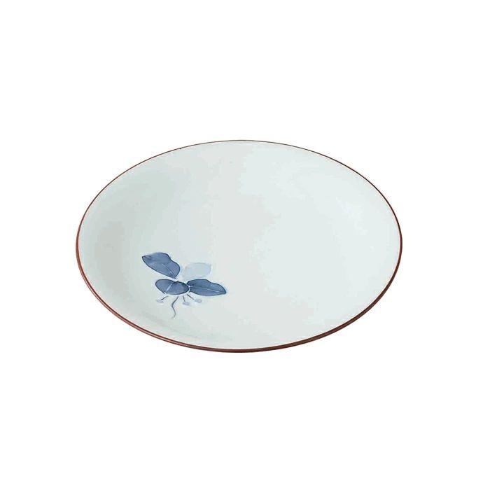 【波佐見焼】φ１４.５×２.５cm皿５枚組　まんりょう 【西海陶器】 ５ 99580