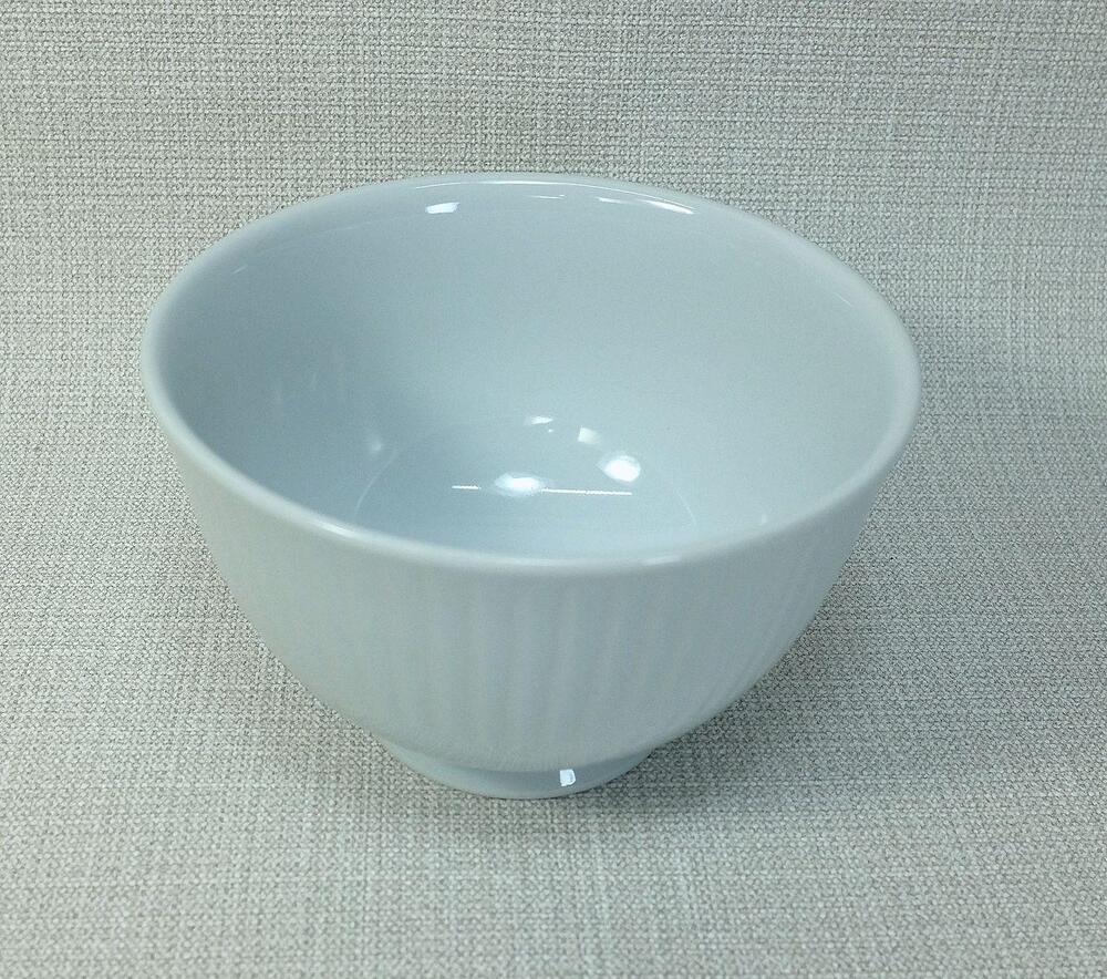 【AB1084】【波佐見焼】φ13ｃｍの小さめ丼５個組  花ふわり白 【西海陶器】 ５ 30590