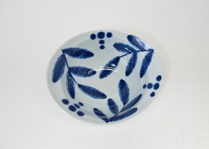 【AB296】【波佐見焼】１４×１２.５cm楕円小鉢５個組バニラ【西海陶器】 ５ 14758