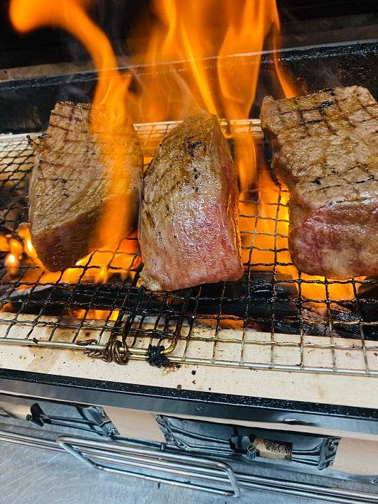 【AB475】長崎和牛 出島ばらいろ ミスジ または ヒウチ 霜降りあぶり焼約600g