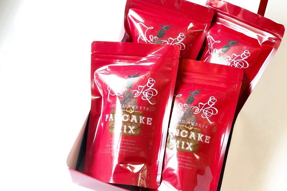 【AB995】【定期便／全6回】全粒粉小麦のもちもちパンケーキミックス 200g×4袋 セット / firando