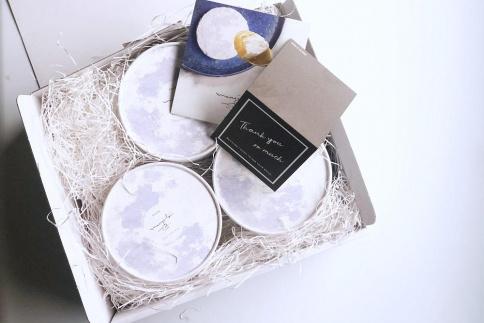 【AB1001】【食べるJAPAN美味アワード2022】とろける濃厚 塩生キャラメル「MANGETSU」Bセット 85g×3箱 / firando