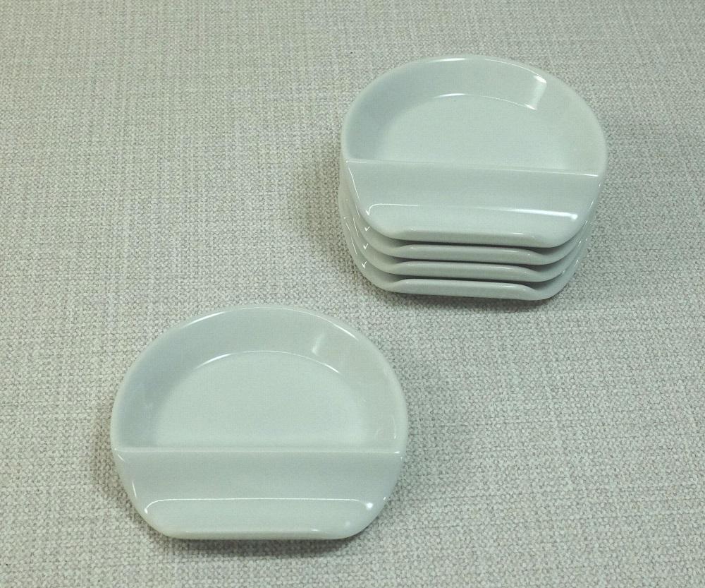 【AB1175】【波佐見焼】スマート小皿５枚組 　白 【西海陶器】5　20469