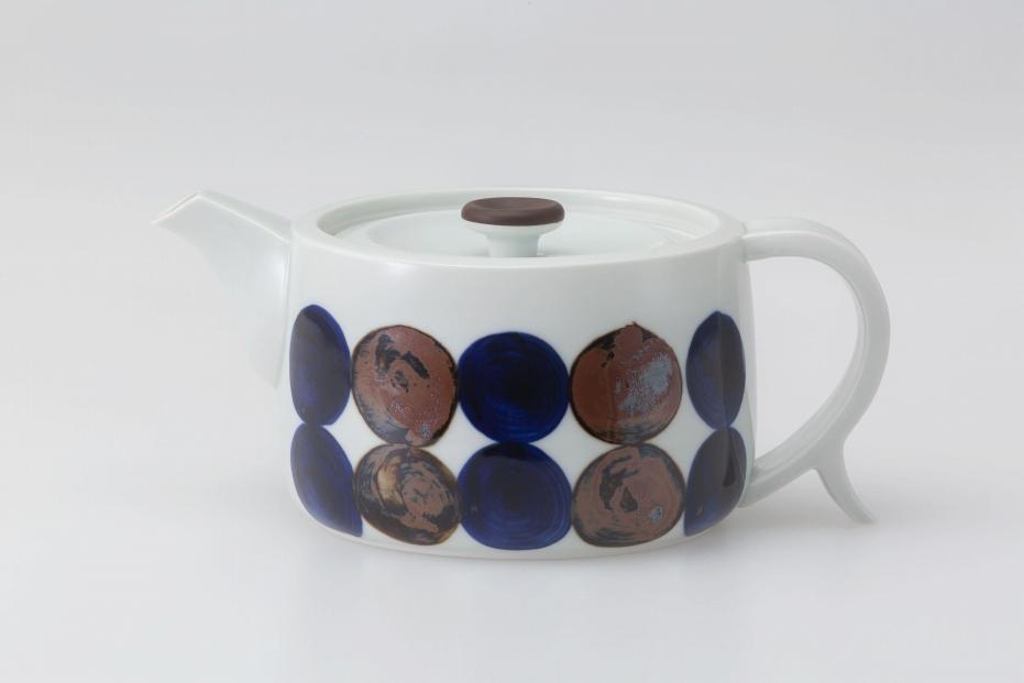 【波佐見焼】容量６２０ｍｌの大きめポット　コリエ　【西海陶器】　１　２４３５１