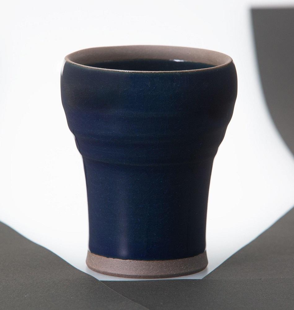 【波佐見焼】３２５mlもちやすドリンクカップ　宵　【西海陶器】 １　２４３５３