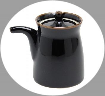 【波佐見焼】 白山陶器のG型醤油さし （大・黒・天目） 【西海陶器】 １ ２２８３７