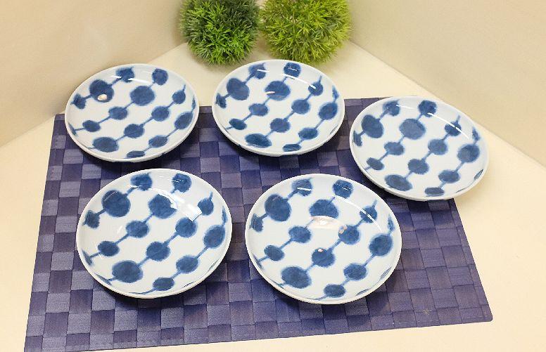 【AB301】【波佐見焼】φ１４.５cmプレートdango【西海陶器】 ５ 46284