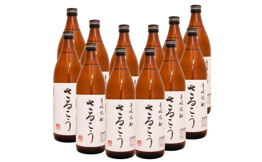 さるこう（25゜）900ml/12本セット　長崎 壱岐麦焼酎