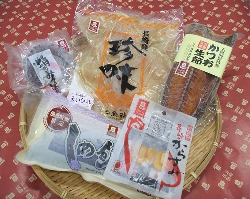 【AE29-NT】長崎俵物　珍味セット　詩（うた）