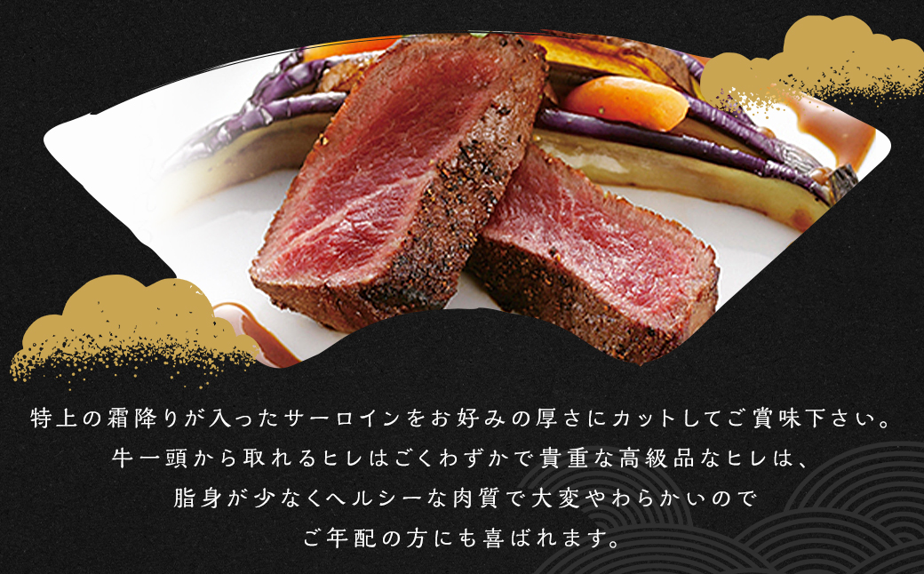 出島ばらいろ 特上 サーロイン ヒレステーキ