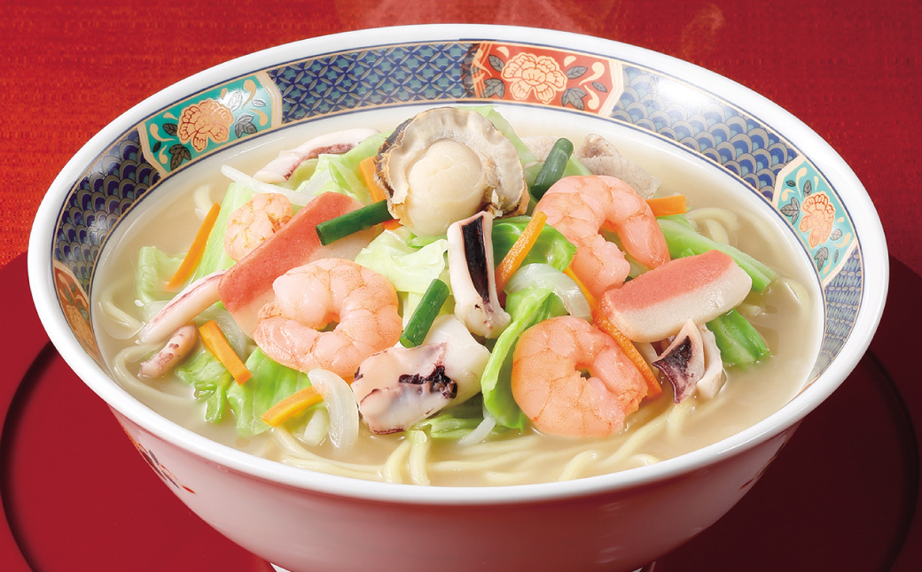 【長崎 和泉屋】食彩長崎 海鮮具入りちゃんぽん 5食入