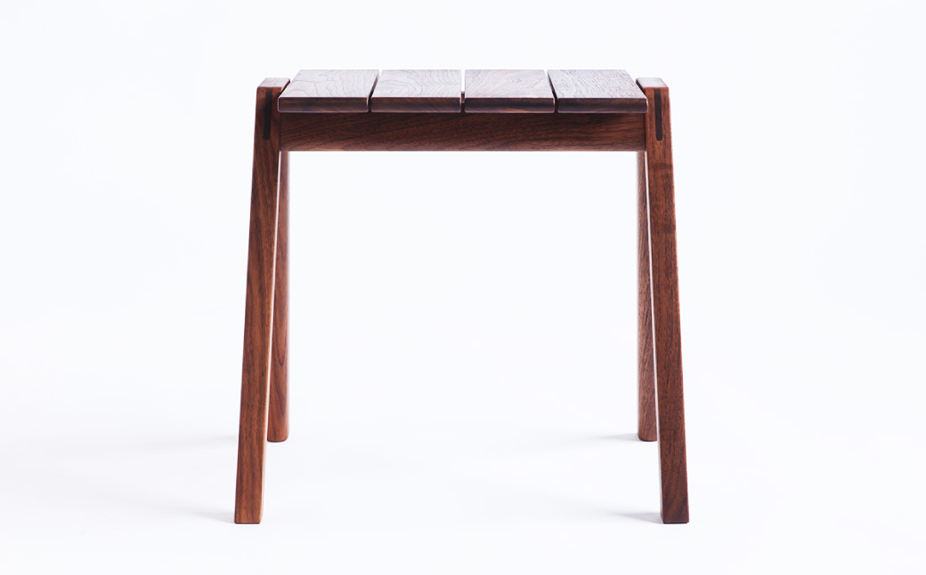 【グッドデザイン2019受賞】MINAZUKI STOOL（スタッキングスツール） ウォルナット（2脚） 家具 イス チェア