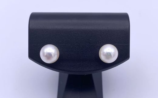 【あこや真珠】ピアス 約7.0～7.5mm（K18）