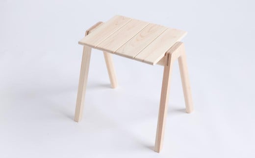 【素地仕上げ】MINAZUKI STOOL ヒノキ (2脚)