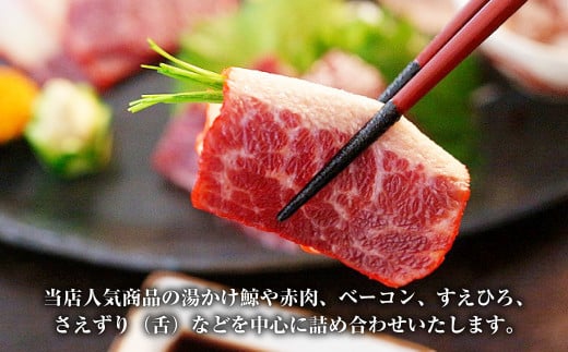 鯨 おまかせ 満喫セット 5種類以上 約450g以上