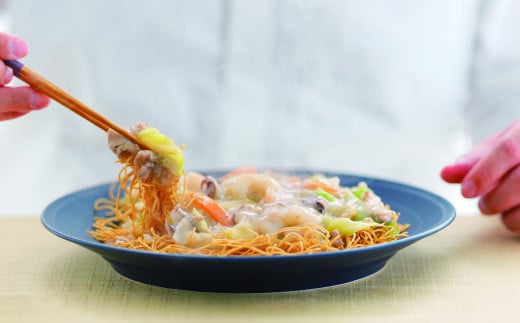 【贈答用】【具材付き】長崎 皿うどん 6人前