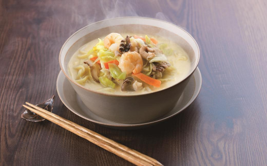 【全6回定期便】長崎ちゃんぽん・皿うどん揚麺 各2人前