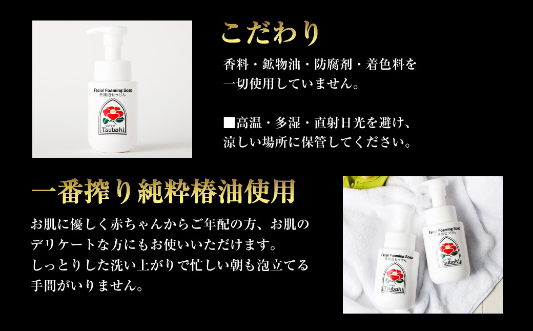 【10営業日以内発送】洗顔泡石けん 180ml 2本