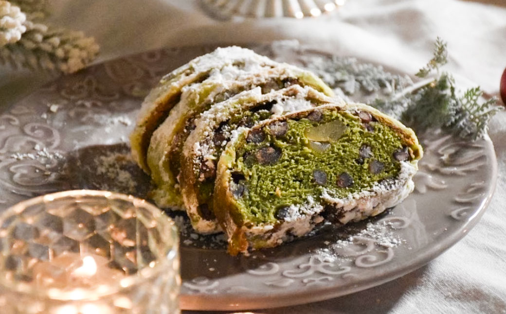 抹茶 の シュトーレン