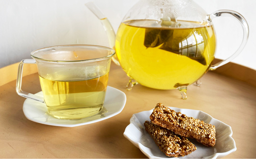 いりこのオイル漬け2個・ハーブティーセット