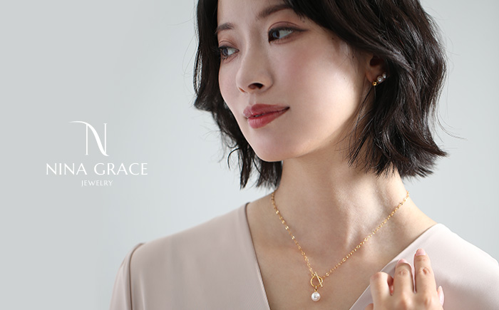 あこや真珠 ネックレス 8.0-8.5mm 14KGF K14 マンテル ペタルチェーン