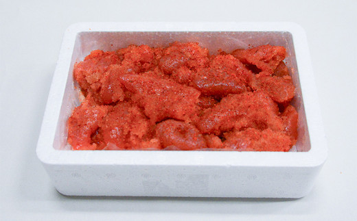 ゆうこうゆず明太子切子 500g×2箱 化粧箱入り