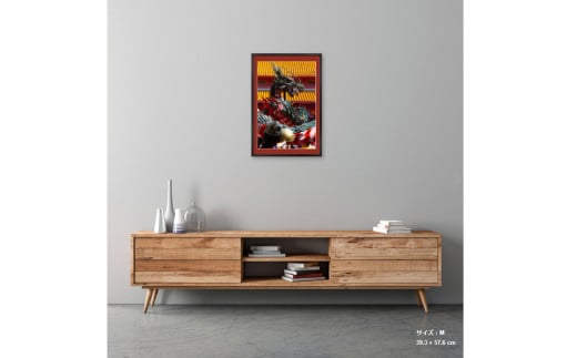 【額装写真】【孔子祭 玉追いの龍】画寸A3ノビサイズ