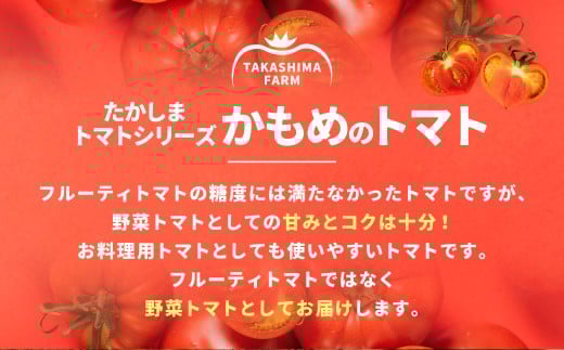 訳あり 糖度6度以上 かもめのトマト約3kg箱