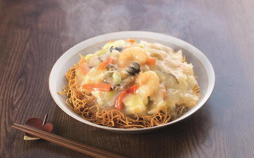 【全6回定期便】長崎ちゃんぽん・皿うどん揚麺・角煮まんじゅう