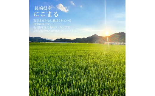 【令和7年産】無洗米 長崎 にこまる 900g