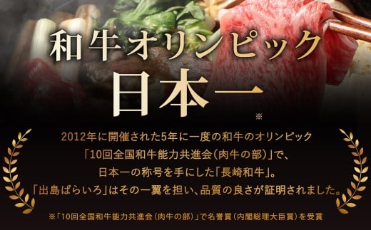 長崎和牛 出島ばらいろ サーロイン まるごと 一本分