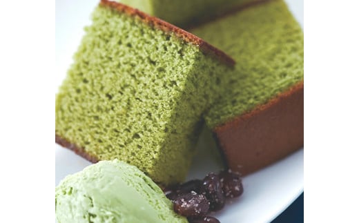 幸せの 抹茶カステラ 0.6号 1本 （約310g）