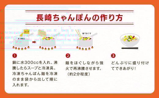 【全6回定期便】長崎ちゃんぽん・長崎皿うどん 各3食 計36食