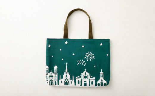 【夏夜の教会群】トートバッグ・レターセット