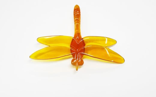 【本べっ甲】とんぼブローチ